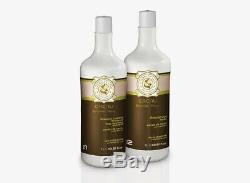 Cacau Keratin Brazilian Shine Hair Treatment Kit 2 X 1lt Eternity Liss