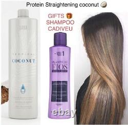 Cadiveu Brazilian Shampoo Dos Fios + Nanoplastia Coconut Straightening 1l