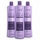 Cadiveu Plastica Dos Fios Brazilian Keratin Box Kit Hair Treatment, 1000 Ml Set