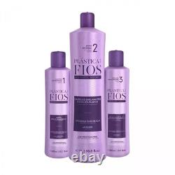 Cadiveu Plastica dos Fios Straightener Brazilian Keratin Hair Treatment 3 Steps