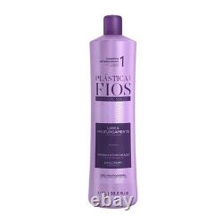 Cadiveu Plastica dos Fios Straightener Brazilian Keratin Hair Treatment 3x 1L