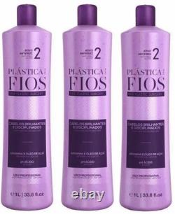 Cadiveu Professional Brazilian Keratin Hair Straightening (Kit 3 units, 1 lit)