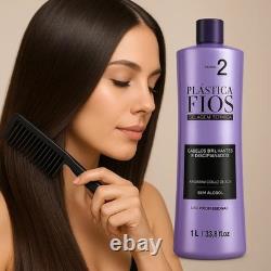 Cadiveu Professional Brazilian Keratin Hair Straightening (Kit 3 units, 1 lit)