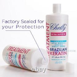 Chelly Brazilian EXTRA SUPERIOR Keratin Treatment 32 fl oz 946 mL Made in U. S. A