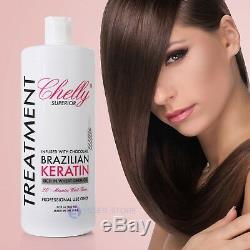 Chelly Brazilian Hair Relaxer Keratin Treatment CHOCOLATE 32 fl oz