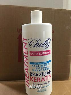 Chelly Brazilian Keratin EXTRA SUPERIOR Treatment Infused Cocoa 32 fl oz 946 mL