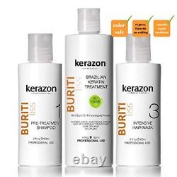 Clarifying Shampoo with Brazilian Keratin Treatment and Intensive Hair Mask KIT