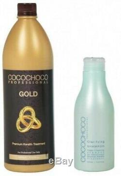 Cocochoco Brazilian Keratin Treatment Blow Dry Hair Straightening 250ml Kit + Hg