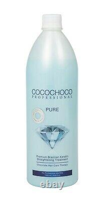 Cocochoco Pro Pure Advanced Brazilian Keratin hair straightening Treatment 2L