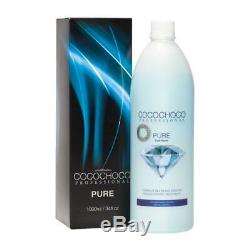 Cocochoco Pure Brazilian Keratin Treatment Blow Dry Hair Straightening 1litre Ki