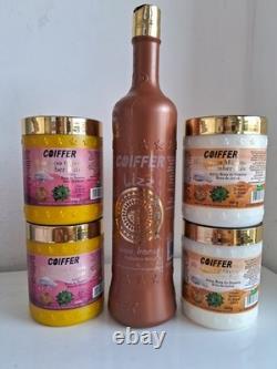 Coiffer Lizz Kit Professional Brazilian Keratin Treatment 3 Steps / 3x1L