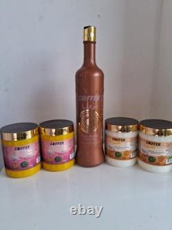 Coiffer Lizz Kit Professional Brazilian Keratin Treatment 3 Steps / 3x1L