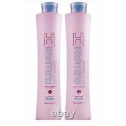 Complete Brazilian Straightening Kit 2X1L H-Brush Honma Tokyo no formaldehyde