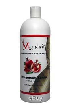 Complete Complex hair Brazilian Keratin Treatment 32oz/1000ml With Argan Oil