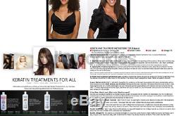 Complex Brazilian Keratin Blowout Hair Treatment 4 Bottles 300ml Value Kit In