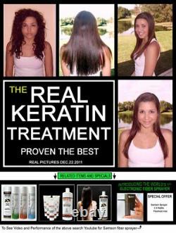 Complex Brazilian Keratin Blowout Straightening Smoothing Hair Treatment 4Bottle