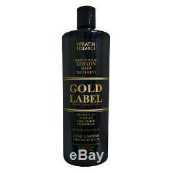Complex Global Brazilian Blowout Keratin Hair Treatment Gold Label 1000ml Bottle