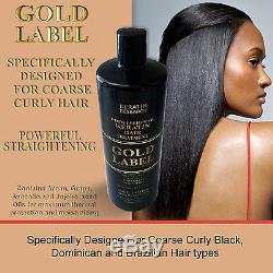 Complex Global Brazilian Blowout Keratin Hair Treatment Gold Label 1000ml Bottle