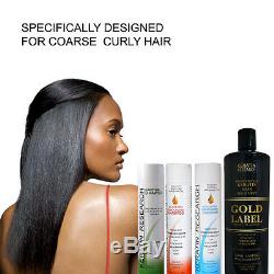 Complex Global Brazilian Blowout Keratin Hair Treatment Gold Label 1000ml XL Set