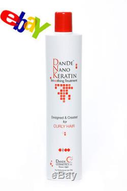 Dande Nano Keratin Brazilian top Smoothing Treatment for Curly Hair 1 Liter