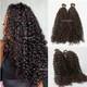 Deep Curly Flat Tip Human Hair Extension Brazilian Remy K Tip Hair 100g 100pcs