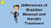 Differences Of Brazilian Blowout And Keratin Treatment