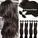 Double Thick Nail Utip Fusion Keratin Remy Human Hair Extensions Pre Bonded 1g/s