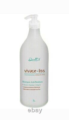 Dwell'x Vivaceliss Brazilian Keratin Progressive Brush Professional 2 x 34 Oz