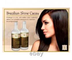 ETERNITY LISS BRAZILIAN SHINE HAIR TREATMENT KIT COCOA KERATIN 2X1L/34 Oz