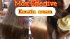 Easy Natural Keratin Treatment Cream 60 Min Transformation Get Frizz Free Long Shiny Hair