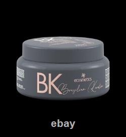 Ecosmetics Brazilian Keratin Kit Shampoo + Conditioner + Fluid + Mask