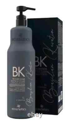Ecosmetics Deluxe-Keratin Brazilian/Volume Reducer Progressiva Orgânica 1L/34 Oz