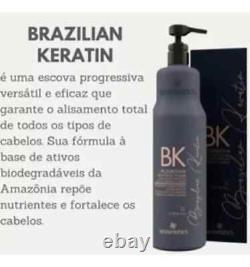 Ecosmetics Deluxe-Keratin Brazilian/Volume Reducer Progressiva Orgânica 1L/34 Oz