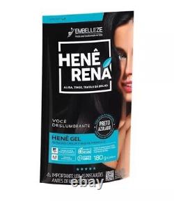 Embelleze Henê Rena Bluish Black Straightener Kit 12 Units of 180g Each