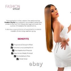 Fashion Stylist Cream Keratin Hair Straightening Treatment Smooth System