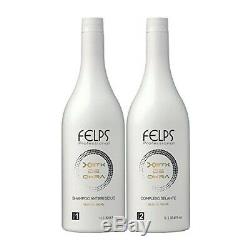 Felps Btox Okra Brazilian Keratin Hair Treatment. Felps Okra Btox. Free Shipping