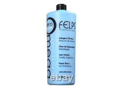 Felps Omega Zero Nanoplastia Sensitive Brazilian Keratin Hair Treatment 1L 34 oz