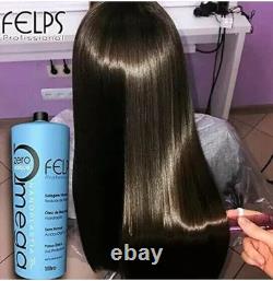Felps Omega Zero Nanoplastia Sensitive Brazilian Keratin Hair Treatment 1L/34 oz
