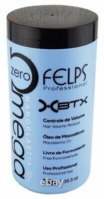 Felps Omega Zero XBTX Capillary Nanoplasty Hair Mask Treatment Brazilian Felps
