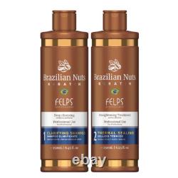 Felps Professional Brazilian Nuts Deep Cleansing + Straightening Treatment AD