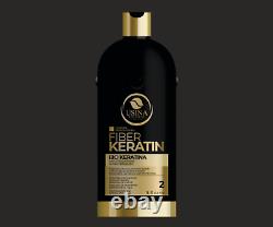 Fiber Keratin Brazilian 1L Hair Treatment & Straightening (free shipping)