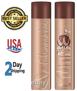 Floractive W One Progressive Hair Straightening Original Nano Protein COMBO