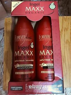 Forever Liss Progressiva Ingel Maxx Ketan Brazilian Kit 2 x 34oz authentic