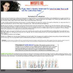 Formaldehyde-Free Inverto 60 1000ml Advanced Gel Keratin Hair Treatment XL SET