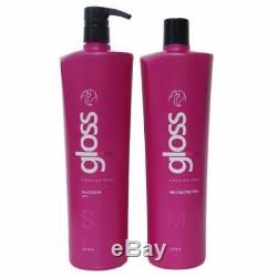 Fox Gloss Keratin Treatment 2x1000ml. Brazilian Hair Progressive 100% Original