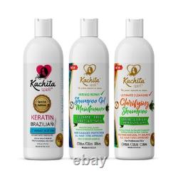 Full KIT New Brazilian Keratin Hair Blowout Treatment Kachita Spell Professio