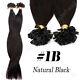 Fusion Keratin Flat Nail U Tip 100% Remy Human Hair Extensions Thick Pre Bonded