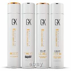 GK HAIR Keratin Treatment Smoothing Brazilian Blowout Straightening Kit 300ml