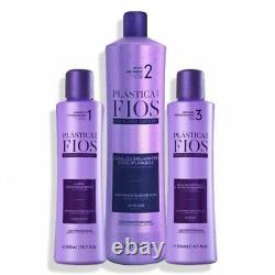 GREAT SET 2. Cadivéu Plastica dos Fios Straightener Brazilian Keratin Treatment