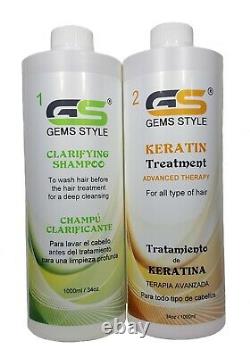 GS Brazilian Keratin Treatment Chocolate Soft For All Hair Type 1000ml/34oz